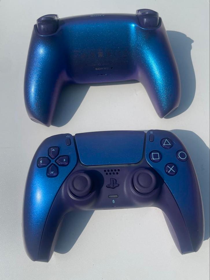 PS5 Controller - Indigo Chrome - Aknes TMR Sticks, Spelcomputers en Games, Spelcomputers | Sony PlayStation 4, Refurbished, Original