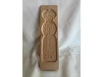Traditionele Speculaasplank met Vrouwelijk Figuur, Antiek en Kunst, Curiosa en Brocante, Ophalen of Verzenden