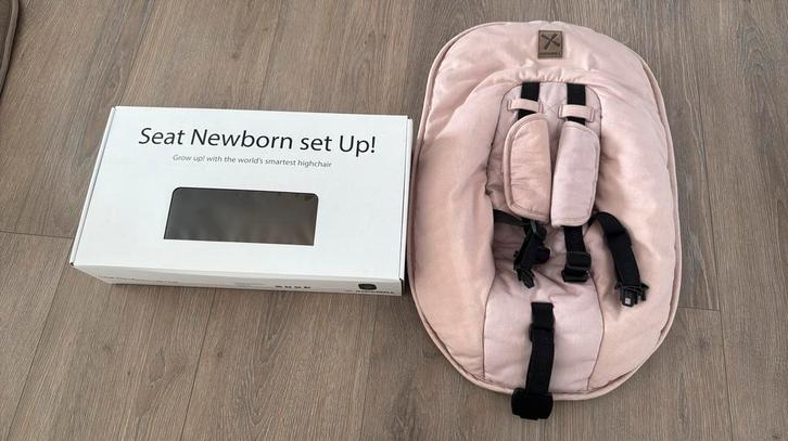 Kidsmill Up! Newborn Bekleding Canva Roze, Kinderen en Baby's, Kinderstoelen, Zo goed als nieuw, Meegroeistoel, Ophalen of Verzenden