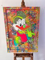 Dagobert Duck Schilderij - Uniek Kunstwerk, Antiek en Kunst, Ophalen