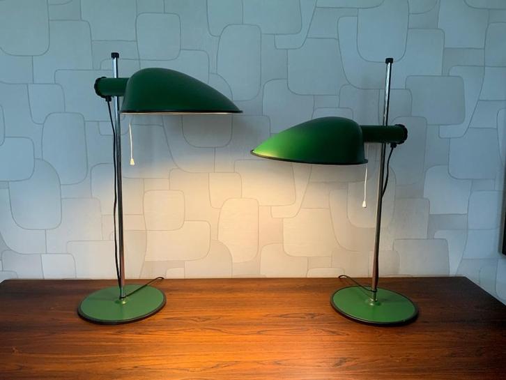 2 Fagerhult Bureaulampen model Victor Space Age, Huis en Inrichting, Lampen | Tafellampen, Gebruikt, Ophalen of Verzenden
