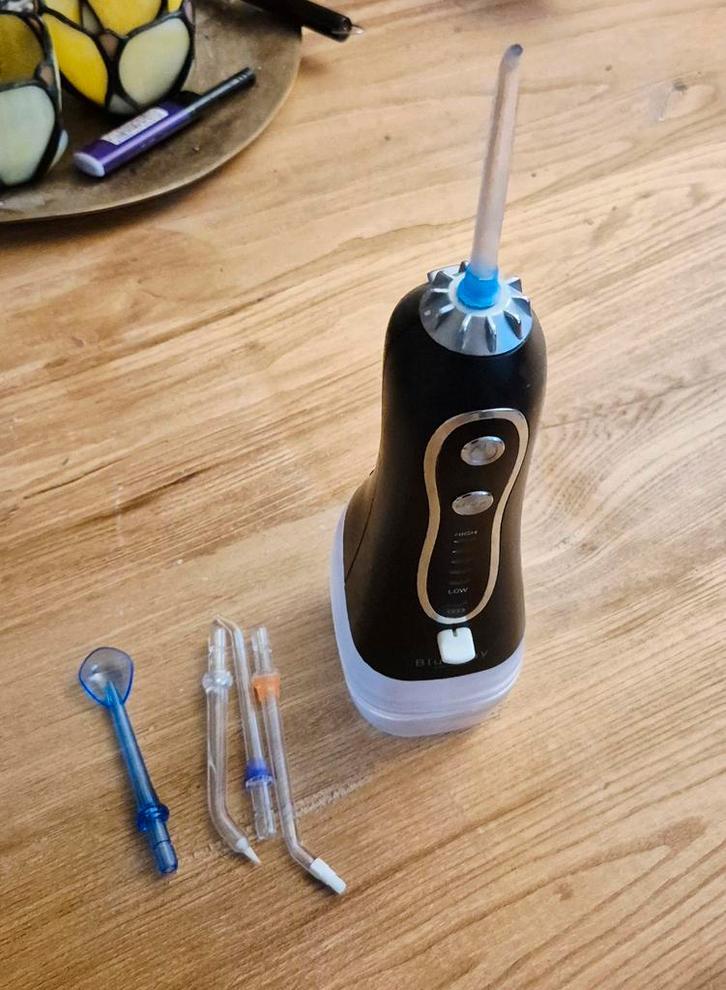 Bluemay HF-6 Waterpik Tandenreiniger, Witgoed en Apparatuur, Persoonlijke-verzorgingsapparatuur, Gebruikt, Mondverzorging, Ophalen of Verzenden