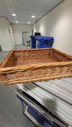 Manden, Huis en Inrichting, Woonaccessoires | Schalen en Manden, Ophalen, Gebruikt, Mand, Riet