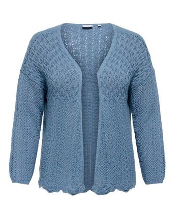 Blauw gehaakt vest Carnola van Only Carmakoma Maat 54 beschikbaar voor biedingen