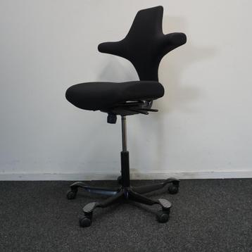 HAG Capisco 8126 Bureaustoelen | Zadelzit | Zwart | 53-72 cm beschikbaar voor biedingen