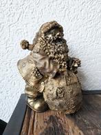 Handbewerkt kerstmanbeeld – kerstdecoratie 19x13x28 cm, Diversen, Kerst, Ophalen of Verzenden, Zo goed als nieuw