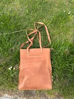 Burkely leren schoudertas, Ophalen of Verzenden, Gebruikt, Bruin, Schoudertasje