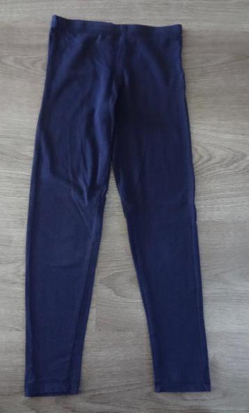 2 blauwe lange leggings maat 128 134 beschikbaar voor biedingen