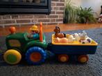 Rijdende tractor met dierengeluiden, Ophalen, Gebruikt, Jongen of Meisje