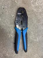 Klemko Bluegrip krimptang 1,5-2,5-6 mm2 kabelschoentjes, Doe-het-zelf en Verbouw, Ophalen of Verzenden, Zo goed als nieuw