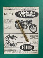 Follis Motorcycle Advertentie 1950 FRA (Origineel), Verzamelen, Tijdschriften, Kranten en Knipsels, 1940 tot 1960, Knipsel(s)