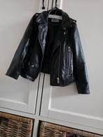 Zara Bikerjack 'Leren' Jas maat 116, Zo goed als nieuw, Zara, Jas, Verzenden