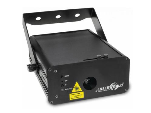 LASERWORLD CS-500RGB KeyTEX met Toetsenbord, Muziek en Instrumenten, Licht en Laser, Nieuw, Laser, Geluidgestuurd, Kleur, Stroboscoopeffect