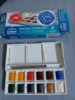 Winsor & Newton Cotman Waterverf Pocket Box, Hobby en Vrije tijd, Ophalen of Verzenden, Zo goed als nieuw