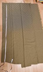 Geruite stof camel, Ophalen of Verzenden, Nieuw, Katoen, 120 cm of meer