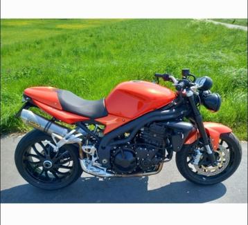 triumph speed triple speedtriple 1050 2008 blazing orange beschikbaar voor biedingen