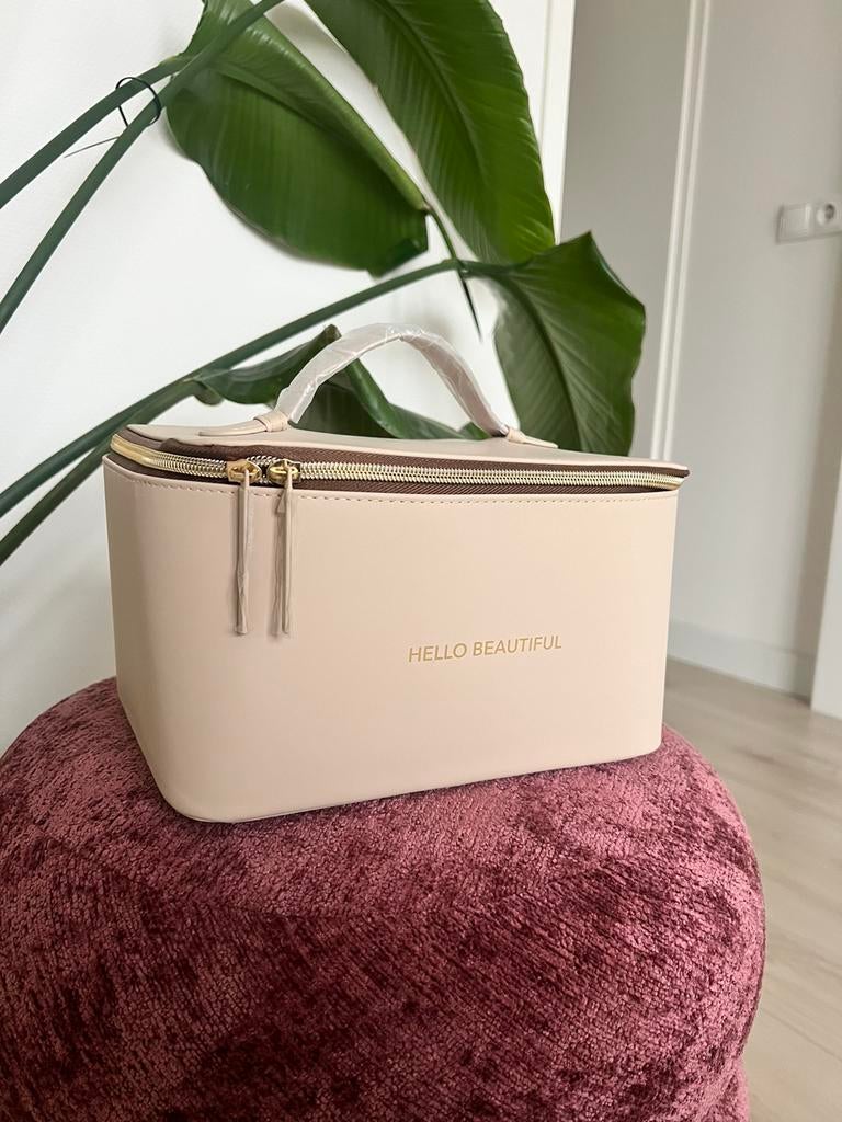 Beauty case, Sieraden, Tassen en Uiterlijk, Beautycases, Ophalen of Verzenden, Zo goed als nieuw, Roze