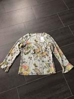 Geisha blouse bloemen motief en gestreept groen maat 36, Geisha, Nieuw, Ophalen of Verzenden, Maat 36 (S)