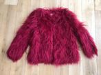 Rode faux fur bontjas Zara maat 152, Gebruikt, Meisje, Ophalen of Verzenden, Zara girls