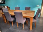 Eettafel, Salontafel, TV Meubel & Stoelen, Ophalen, Gebruikt, Oud eiken, 4 tot 6 stoelen