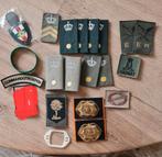Diverse Militaire Emblemen v.heutsz kct lumb, Ophalen of Verzenden, Landmacht, Nederland, Embleem of Badge