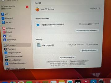 MacBook Pro 13.3" - Zo goed als nieuw! 2017/2018 zgan beschikbaar voor biedingen