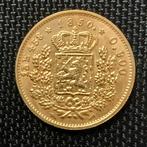 Goudvergulde Munt 1850 Willem drie 20 gulden negotiepenning, Postzegels en Munten, Munten | Nederland, Koning Willem III, Verzenden