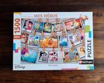 Disney Mes heros puzzel 1500 stukjes, Hobby en Vrije tijd, Denksport en Puzzels, Ophalen of Verzenden, 500 t/m 1500 stukjes, Zo goed als nieuw