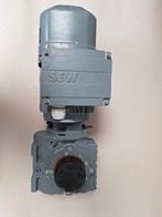 SEW motorreductor 0.75 kW met rem & spanbus koppeling, Doe-het-zelf en Verbouw, Motoren, Ophalen, Gebruikt, Elektromotor, Minder dan 1400 rpm