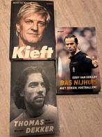 3 Sportboeken: Kieft, Dekker, Nijhuis, Ophalen of Verzenden, Gelezen, Michel van Egmond, Balsport