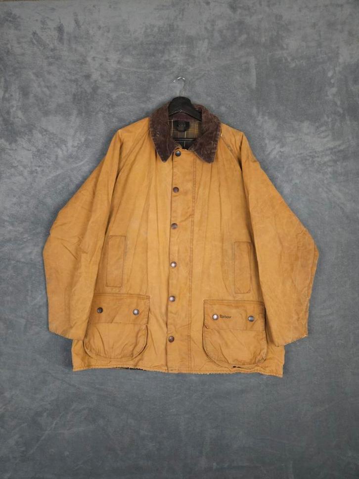 Barbour Classic Moorland wax Jas C48 122CM Bruin Waxed Jack, Kleding | Heren, Jassen | Winter, Zo goed als nieuw, Maat 56/58 (XL)