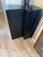 2 Zwarte Houten Pilaren - Plantenstandaard, Huis en Inrichting, Woonaccessoires | Zuilen en Pilaren, Ophalen, Gebruikt