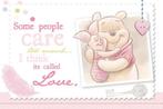 Winnie the Pooh behang Love XL, babykamer AANBIEDING, Nieuw, Wanddecoratie, Verzenden