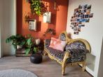 Chaise long bankje, vintage, Minder dan 75 cm, 150 tot 200 cm, Tweepersoons, Zo goed als nieuw