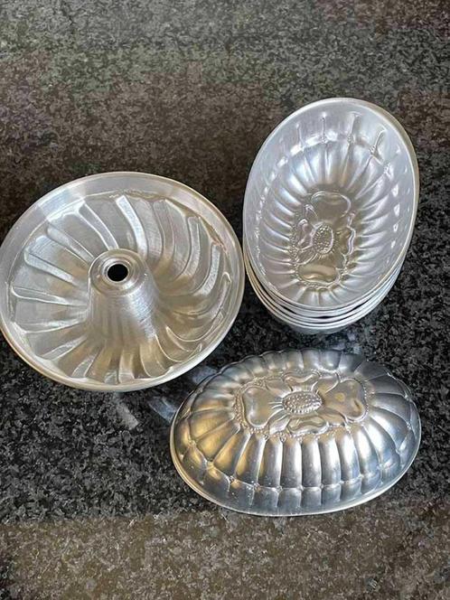 Aluminium Pudding Jello Mallen cakevorm bakvorm - Nieuw, Hobby en Vrije tijd, Taarten en Cupcakes maken, Nieuw, Bakvorm, Taarten