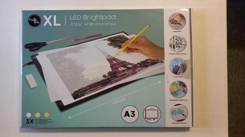 Led brightpad XL -A3 - 3X Lichtniveaus, Hobby en Vrije tijd, Overige Hobby en Vrije tijd, Zo goed als nieuw, Ophalen