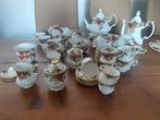 Ontbijt ,diner, gebak servies old country roses, Ophalen of Verzenden