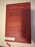 Materieel Strafrecht - De Hullu, 9e druk, Boeken, Ophalen of Verzenden, Gamma, Gelezen, WO