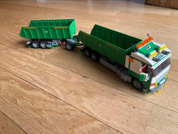 Lego 7998 vrachtwagen met aanhanger 