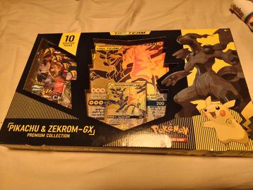Pikachu & Zekrom-GX Premium Collectie beschikbaar voor biedingen