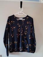 Bien Bleu Bloemen Blouse - Maat XS, Blauw, Ophalen of Verzenden, Maat 34 (XS) of kleiner, Gedragen
