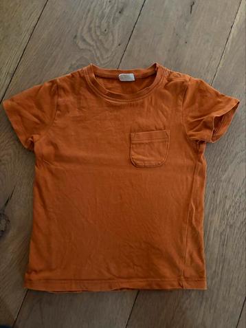 Cognac kleurig shirt Hema 98 beschikbaar voor biedingen