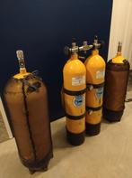 Duikflessen, Ophalen