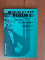 Mensenrechten wereldwijd - een gereformeerde politieke visie, Boeken, Mr. E. Bos e.a., Ophalen of Verzenden, 20e eeuw of later