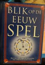 Blik op de Eeuw Spel. Spel in blik, Vijf spelers of meer, Ophalen of Verzenden, Zo goed als nieuw, Fortis