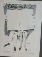 Kees van Dongen orig advertentie 1929 "Les chaussures Cecil", Ophalen