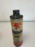Mobiloil olie blik, Verzamelen, Gebruikt, ., ., .