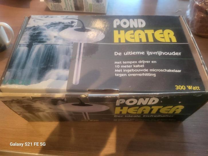velda pond heater vijverv ijsvrij, Tuin en Terras, Vijver-toebehoren, Nieuw, Ophalen of Verzenden