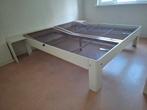 Auping Auronde 2-persoonsbed 180x200 Off White, Ophalen, Verstelbaar, 90 cm, Wit