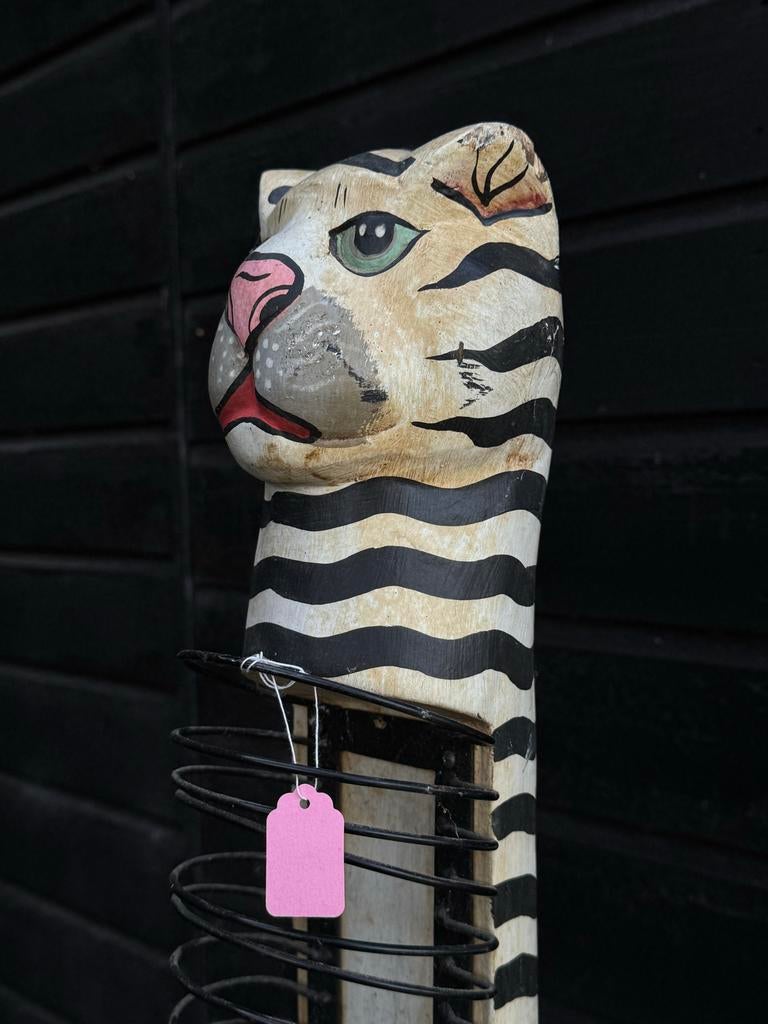 Vintage CD Rek - Uniek item, Ophalen, Gebruikt, Hout, Cd's